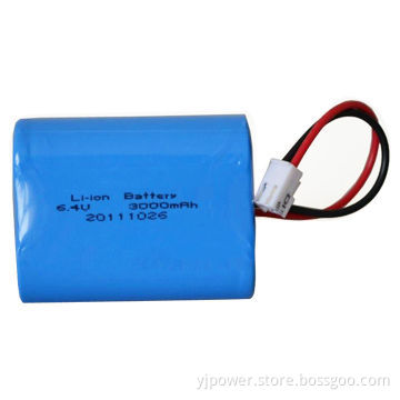 6.4V 3,000mAh Li-ion Battery for Sale